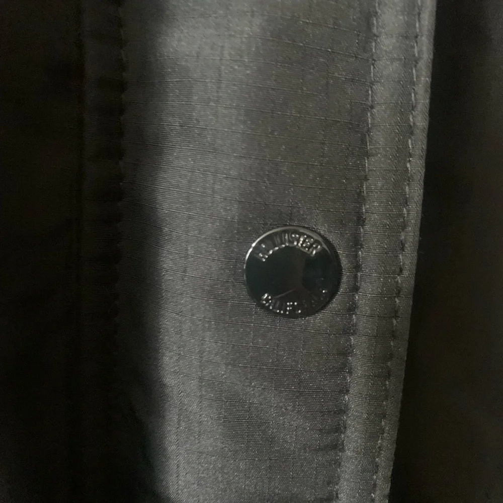 Hollister Black All-Weather Raincoat - Picture 6 of 13